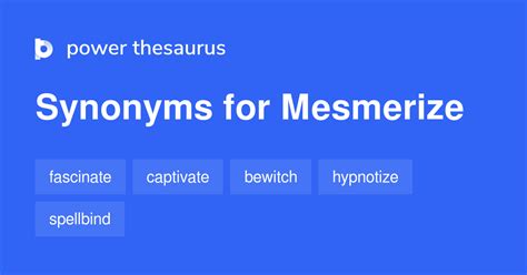 mesmerized definition synonyms.